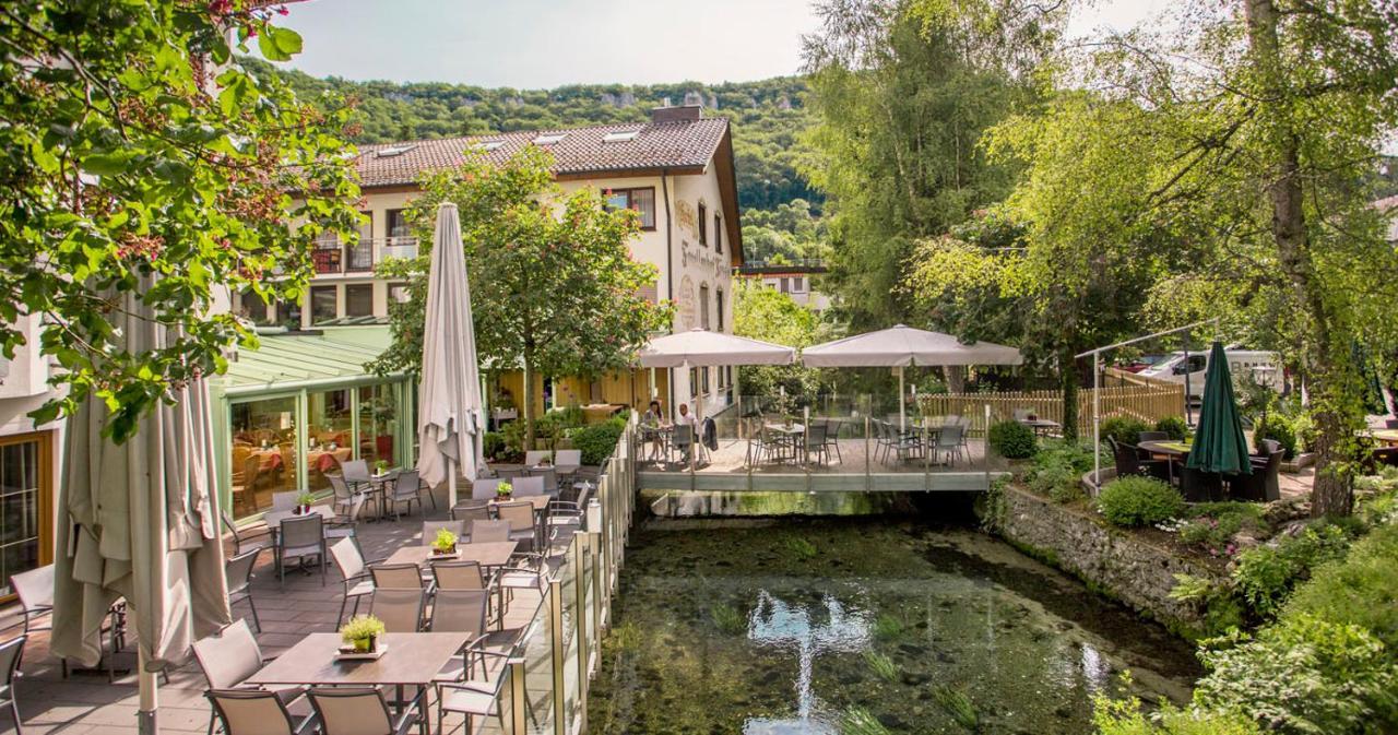 Forellenhof Roessle Hotel & Restaurant Lichtenstein  Kültér fotó
