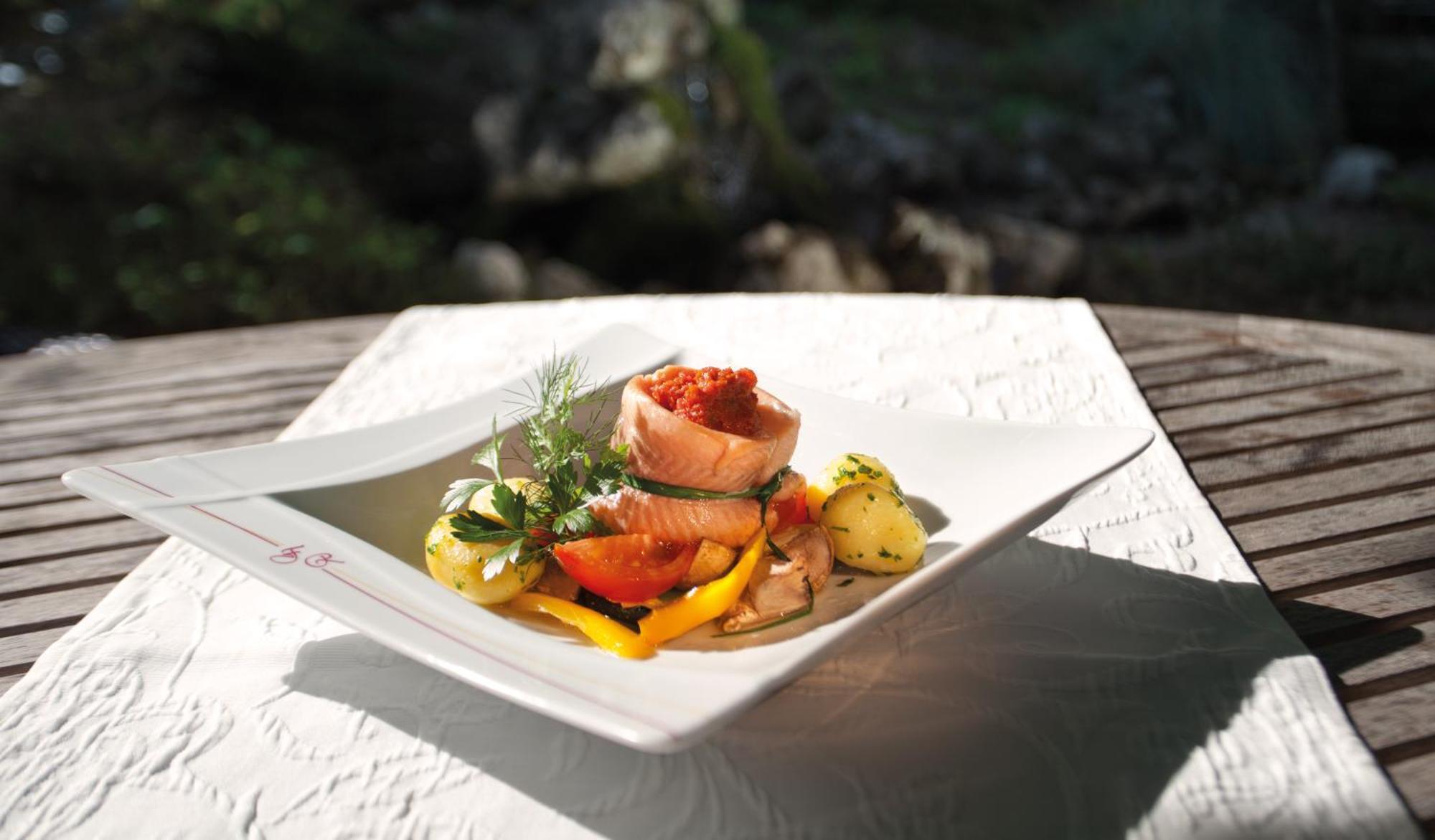 Forellenhof Roessle Hotel & Restaurant Lichtenstein  Kültér fotó